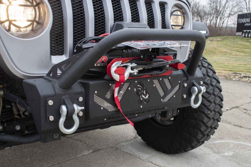 Jeep Wrangler JL Unlimited Bumper - Front - Fishbone Offroad - Barracuda Modular - `18-`27